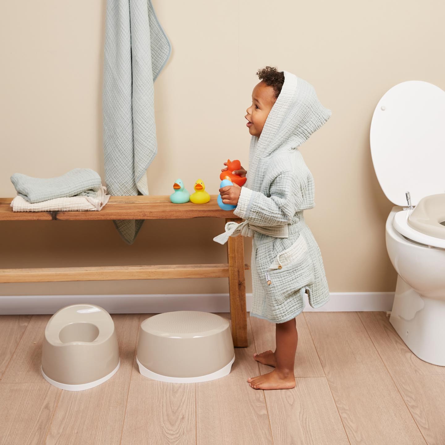 Bebe-Jou, Nakładka treningowa na sedes Taupe