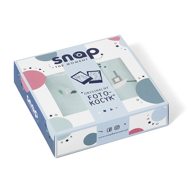 Snap the moment, Foto-kocyk aqua marine