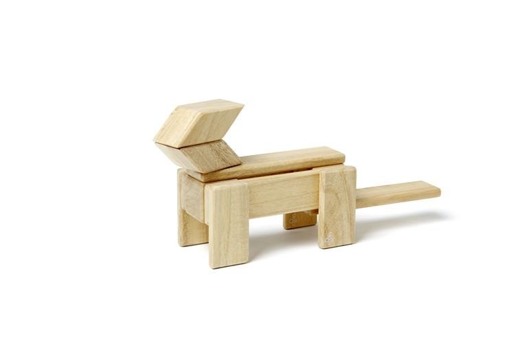 Tegu, Drewniane klocki magnetyczne CLASSICS zestaw 14szt Natural Tegu, Drewniane klocki magnetyczne CLASSICS zestaw 14szt Natural