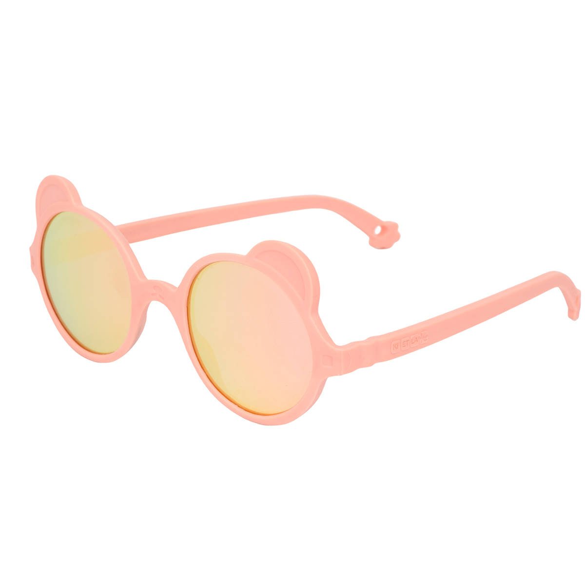 Ki ET LA, Okulary przeciwsłoneczne OURS'ON 2-4 lata Peach Ki ET LA, Okulary przeciwsłoneczne OURS'ON 2-4 lata Peach
