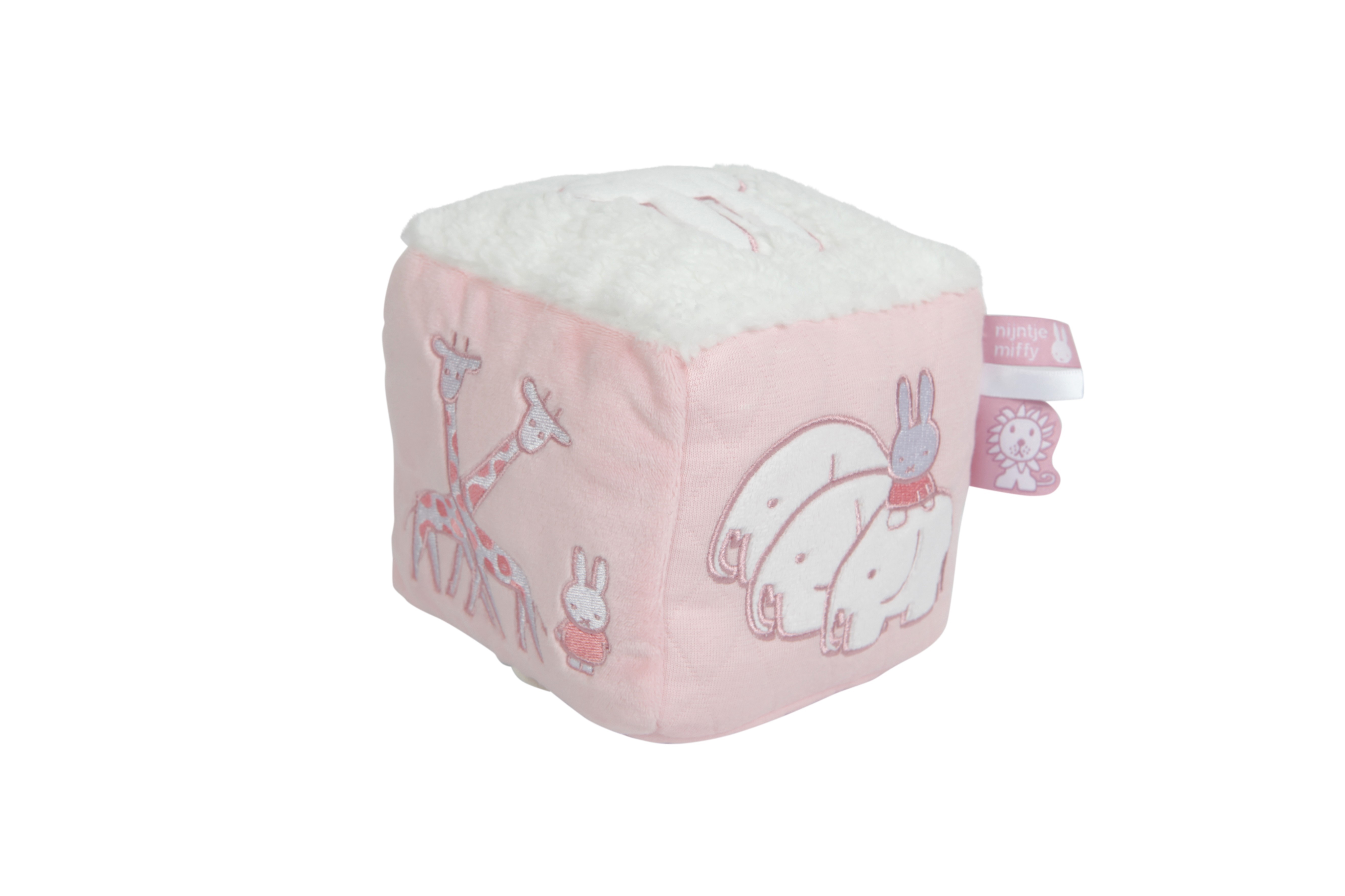 Tiamo-Miffy, miffy Safari kostka edukacyjna Różowa Tiamo-Miffy, miffy Safari kostka edukacyjna Różowa