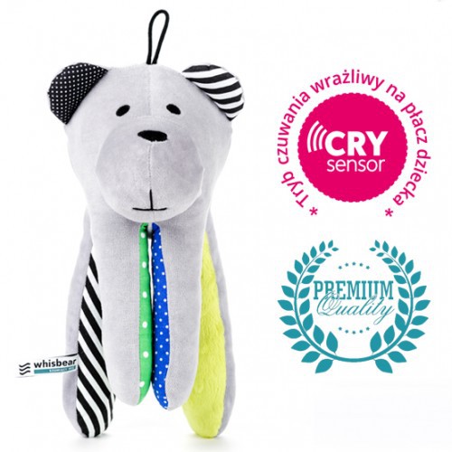 Whisbear - Szumiący Miś z funkcją CRYsensor CYTRYNA