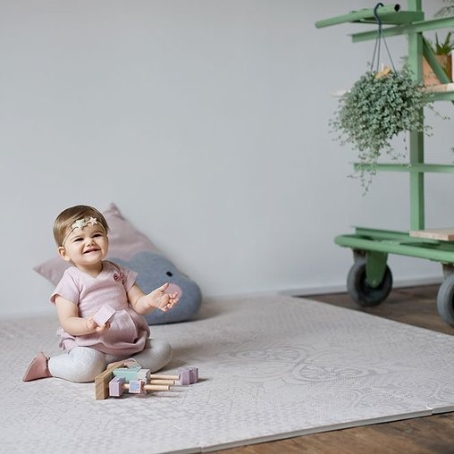 Toddlekind, Mata do zabawy piankowa podłogowa - Prettier Playmat Persian Sand Beige Toddlekind, Mata do zabawy piankowa podłogowa - Prettier Playmat Persian Sand Beige