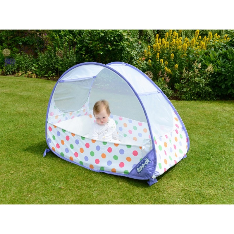 Koo-di, Łóżeczko turystyczne Pop Up Bubble Cot - Pastel Polka