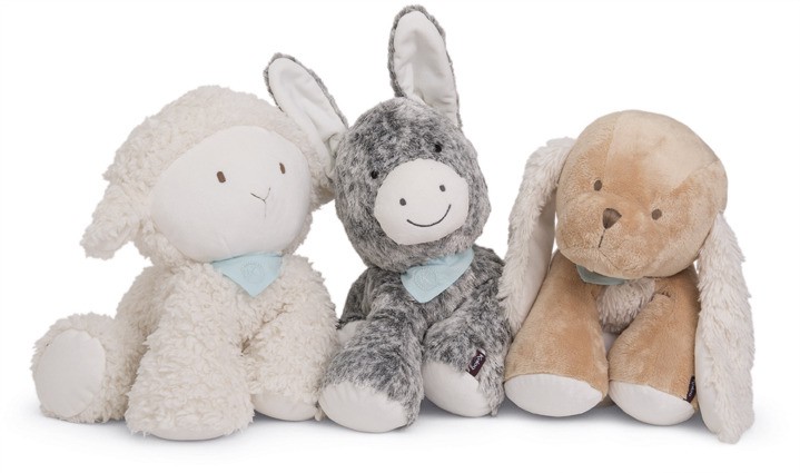 Kaloo, Szczeniaczek Karmelowy duży 45 cm kolekcja Les Amis