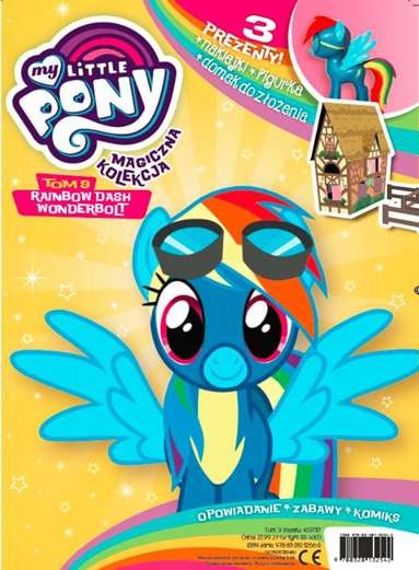 Rainbow dash wonderbolt my little pony magiczna kolekcja tom 9