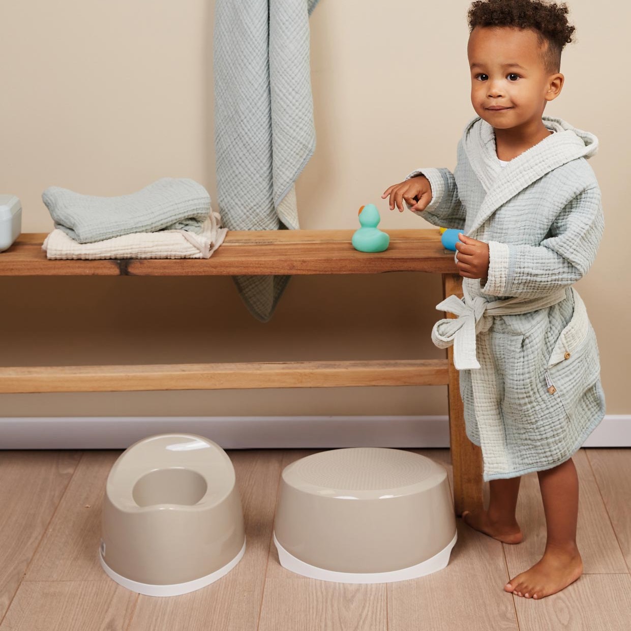 Bebe-Jou, Nakładka treningowa na sedes Taupe