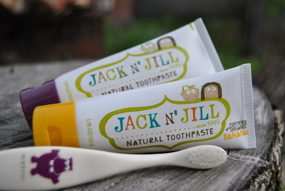 Naturalna Pasta do zębów, organiczna czarna porzeczka i Xylitol, 50g, Jack N'Jill