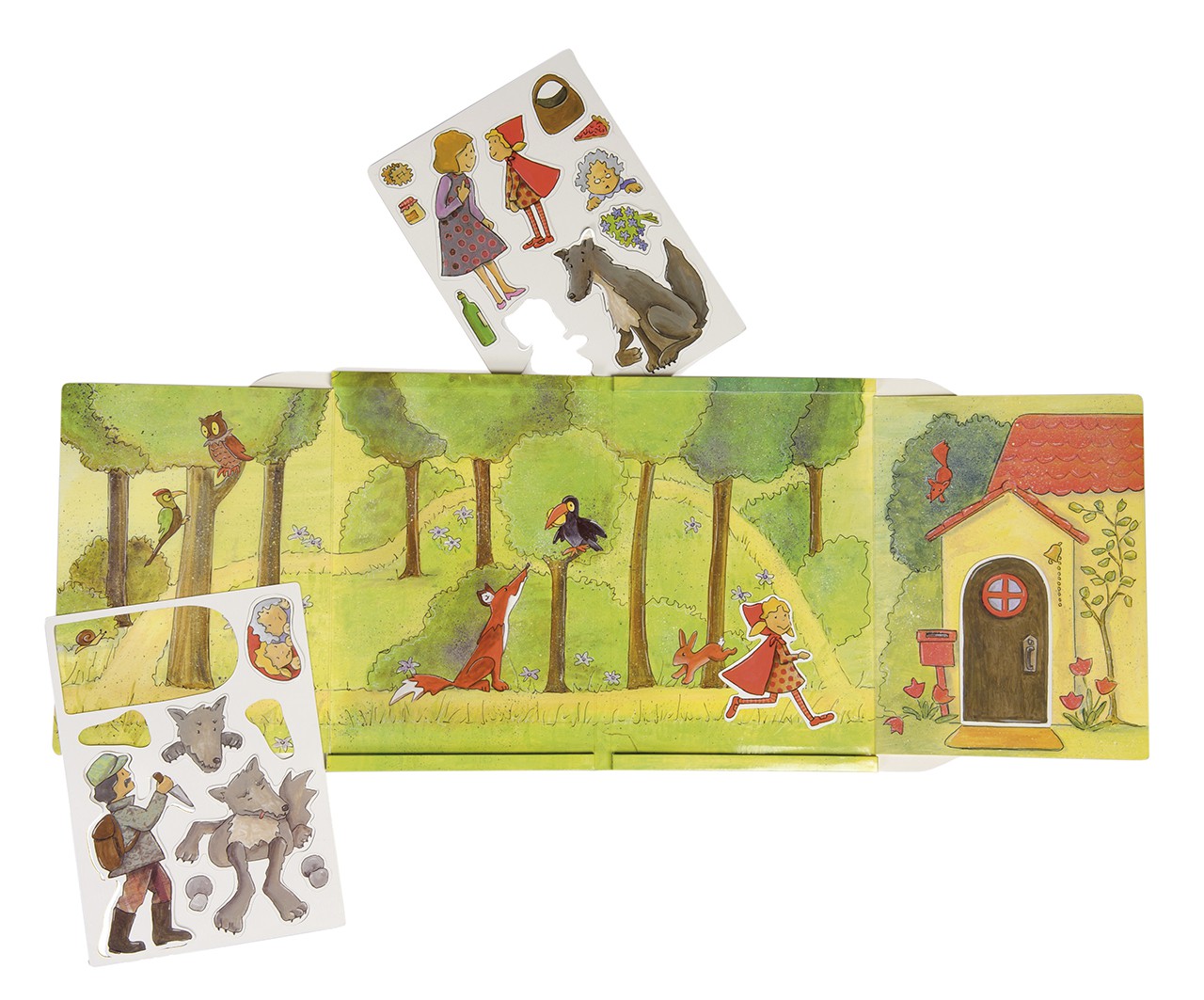 GRA MAGNETYCZNA CZERWONY KAPTUREK GRA MAGNETYCZNA CZERWONY KAPTUREK