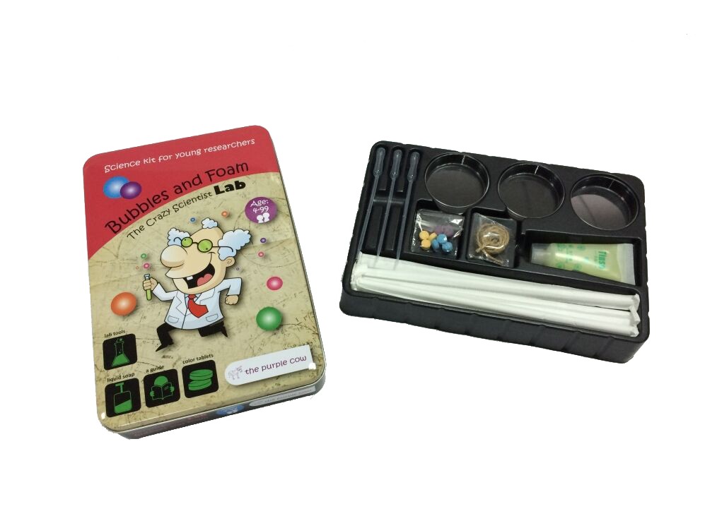 Zestaw do robienia eksperymentów Bańki i piana
