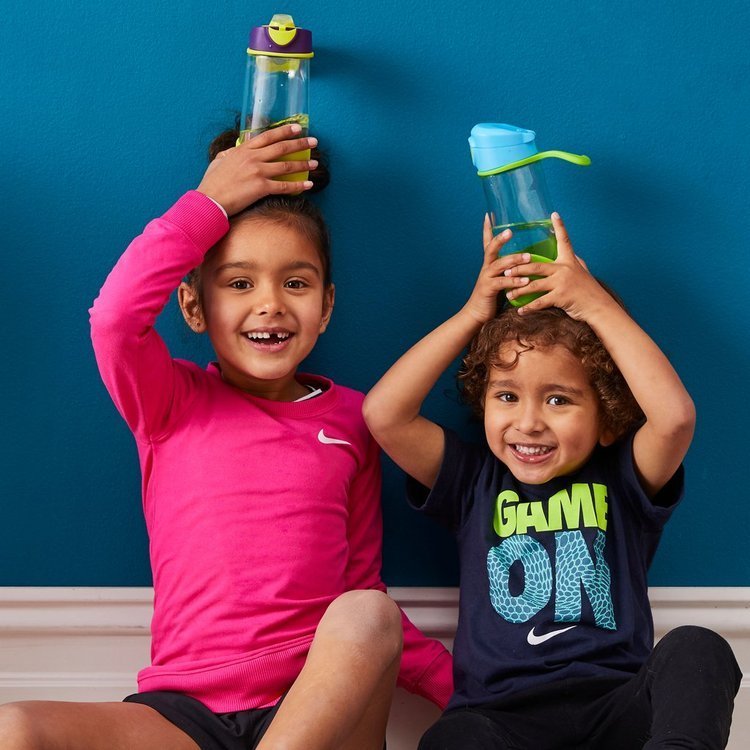 B.Box, Sportowa butelka tritanowa 450 ml, Emerald Forest