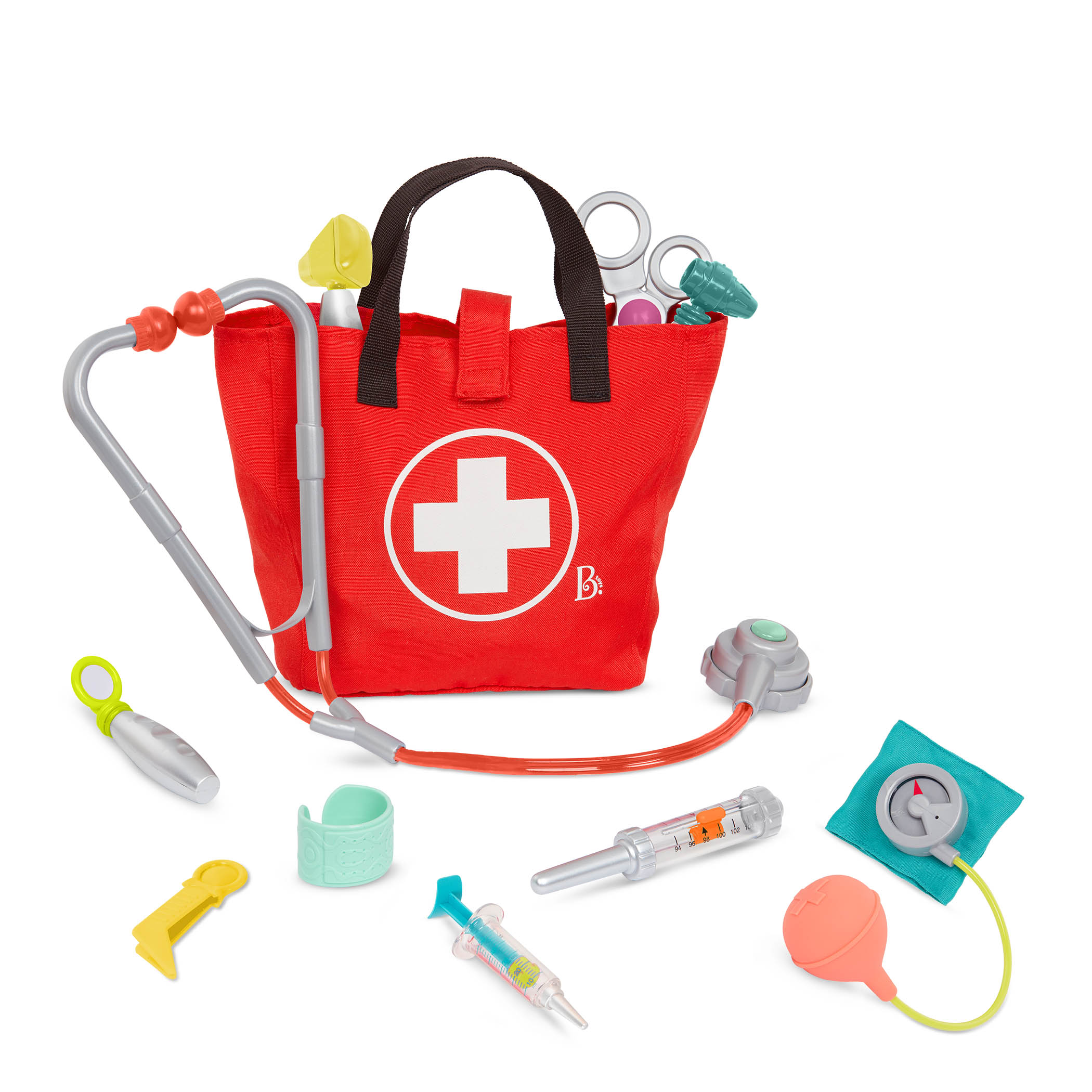B.toys, Mini Doctor Care Kit – zestaw małego lekarza w torbie