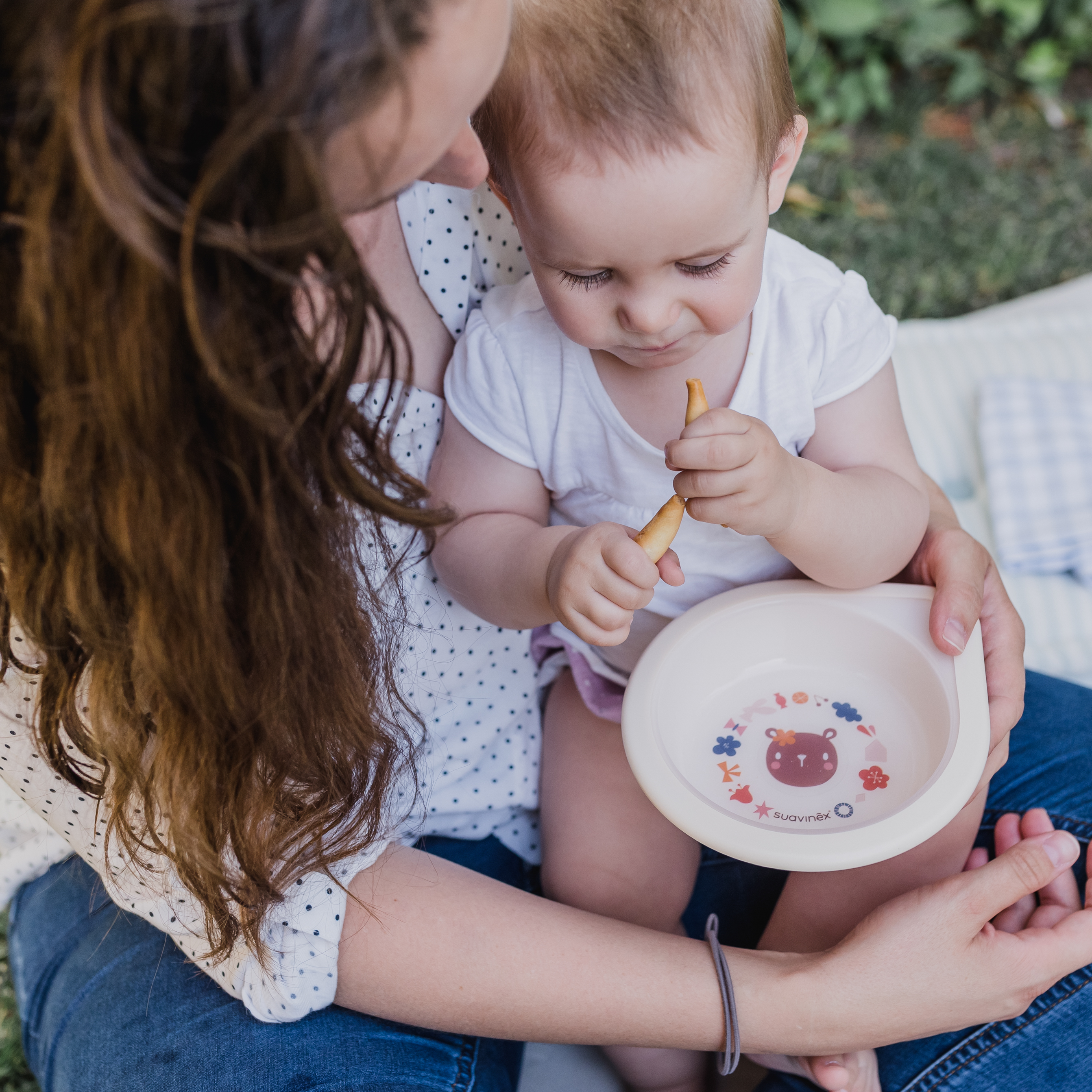 Suavinex, Zestaw do karmienia Forest dziewczynka Suavinex, Zestaw do karmienia Forest dziewczynka