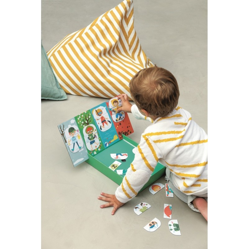 Apli Kids, Magnetyczna układanka - Pory roku