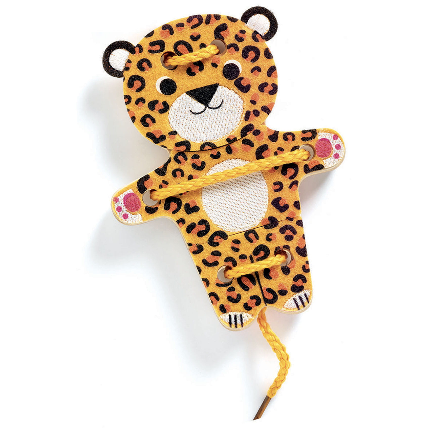 Djeco, Nawlekanka-sznurowanka FELTIMIX Djeco, Nawlekanka-sznurowanka FELTIMIX