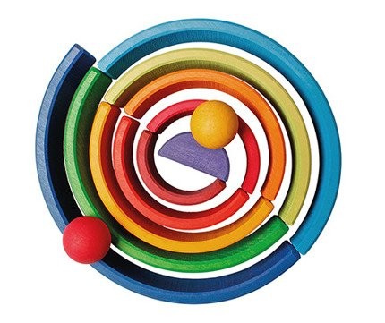 Kolorowa 10-elementowa tęcza zachód słońca 1+ Grimm's