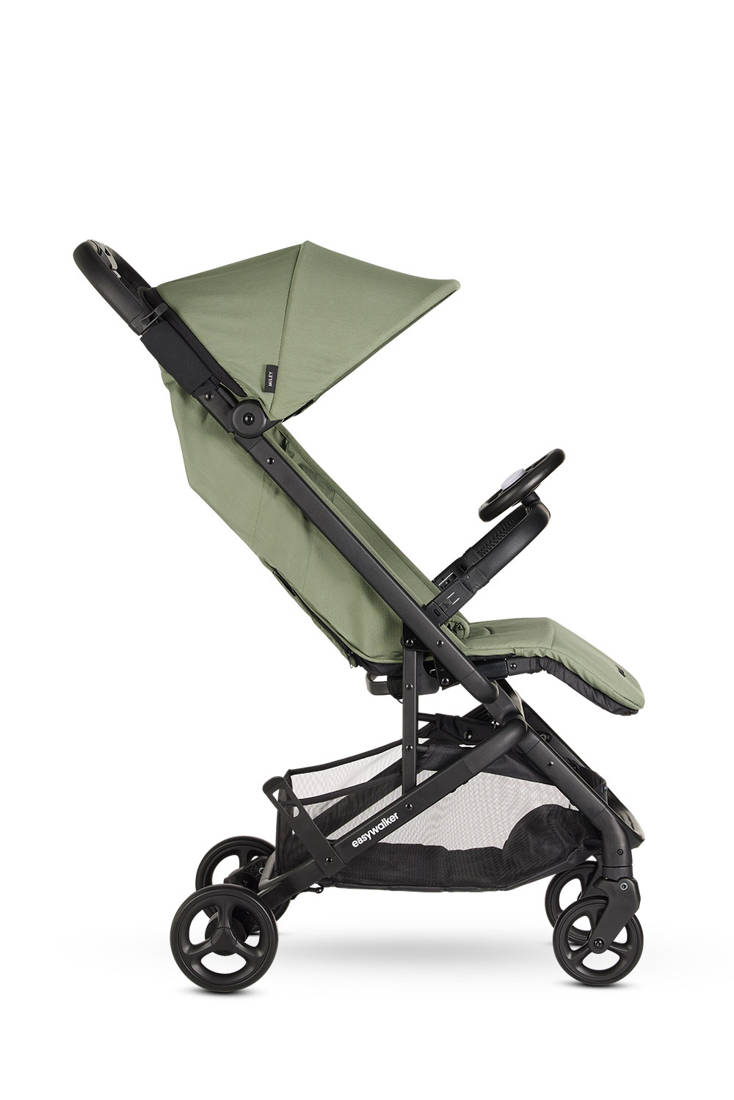 Easywalker, Miley² Kompaktowy wózek spacerowy z torbą transportową Sage Green Easywalker, Miley² Kompaktowy wózek spacerowy z torbą transportową Sage Green