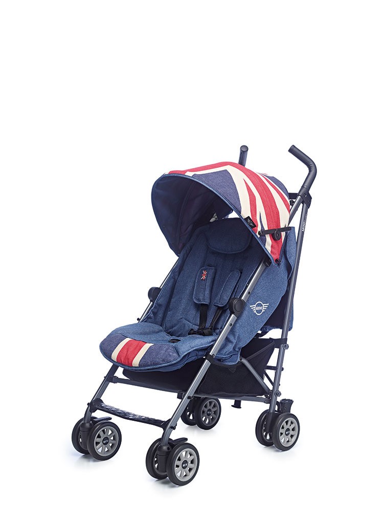Easywalker, Wózek spacerowy z osłonką przeciwdeszczową 6,5kg Union Jack Vintage Easywalker, Wózek spacerowy z osłonką przeciwdeszczową 6,5kg Union Jack Vintage