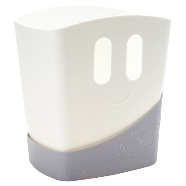 Ubbi, pojemnik 2 częściowy na zabawki kąpielowe - szary Ubbi, pojemnik 2 częściowy na zabawki kąpielowe - szary