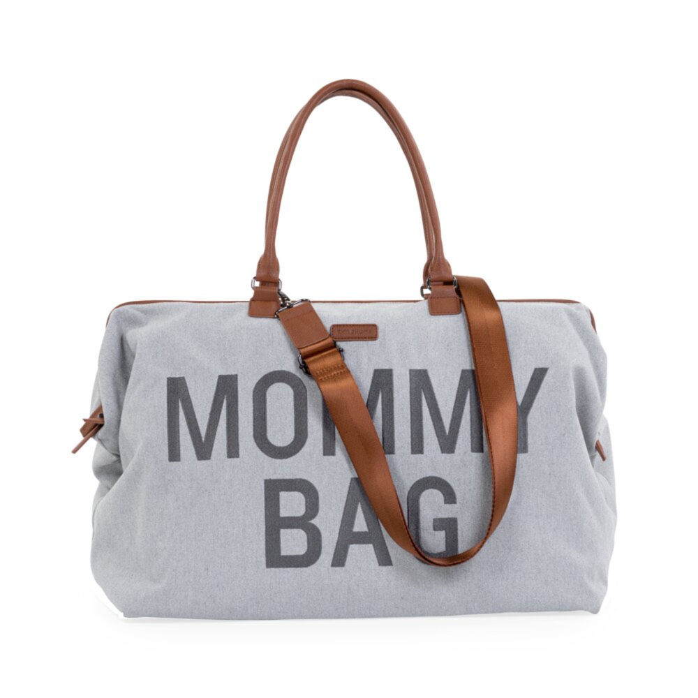 Childhome, Torba Mommy bag Kanwas Szara Childhome, Torba Mommy bag Kanwas Szara