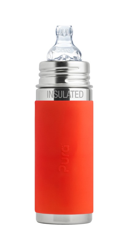 Pura, Osłona na butelkę Pura Kiki - pomarańczowa