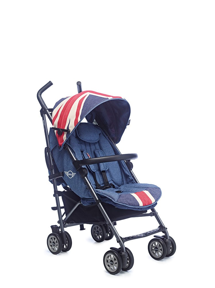 Easywalker, Wózek spacerowy z osłonką przeciwdeszczową 6,5kg Union Jack Vintage Easywalker, Wózek spacerowy z osłonką przeciwdeszczową 6,5kg Union Jack Vintage