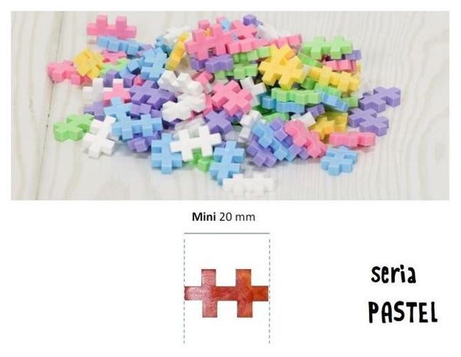 Plus-Plus, Mini 360 PASTEL ZAMEK Plus-Plus, Mini 360 PASTEL ZAMEK