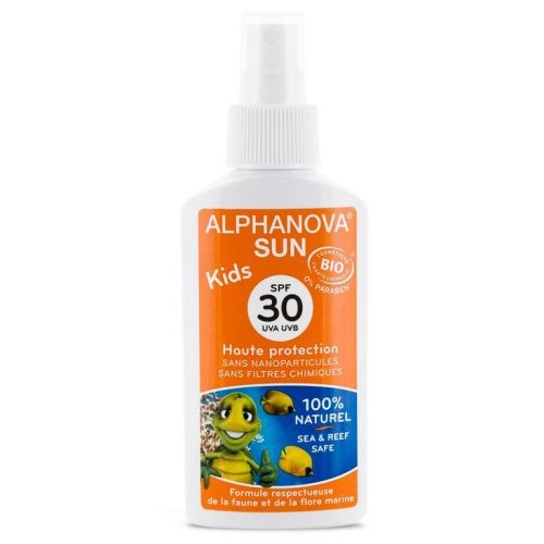 Alphanova Sun, KIDS, Bio Spray Przeciwsłoneczny, filtr 30
