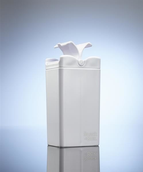 Drink In The Box, SNACK IN THE BOX Unique Pojemnik na przekąski white Drink In The Box, SNACK IN THE BOX Unique Pojemnik na przekąski white