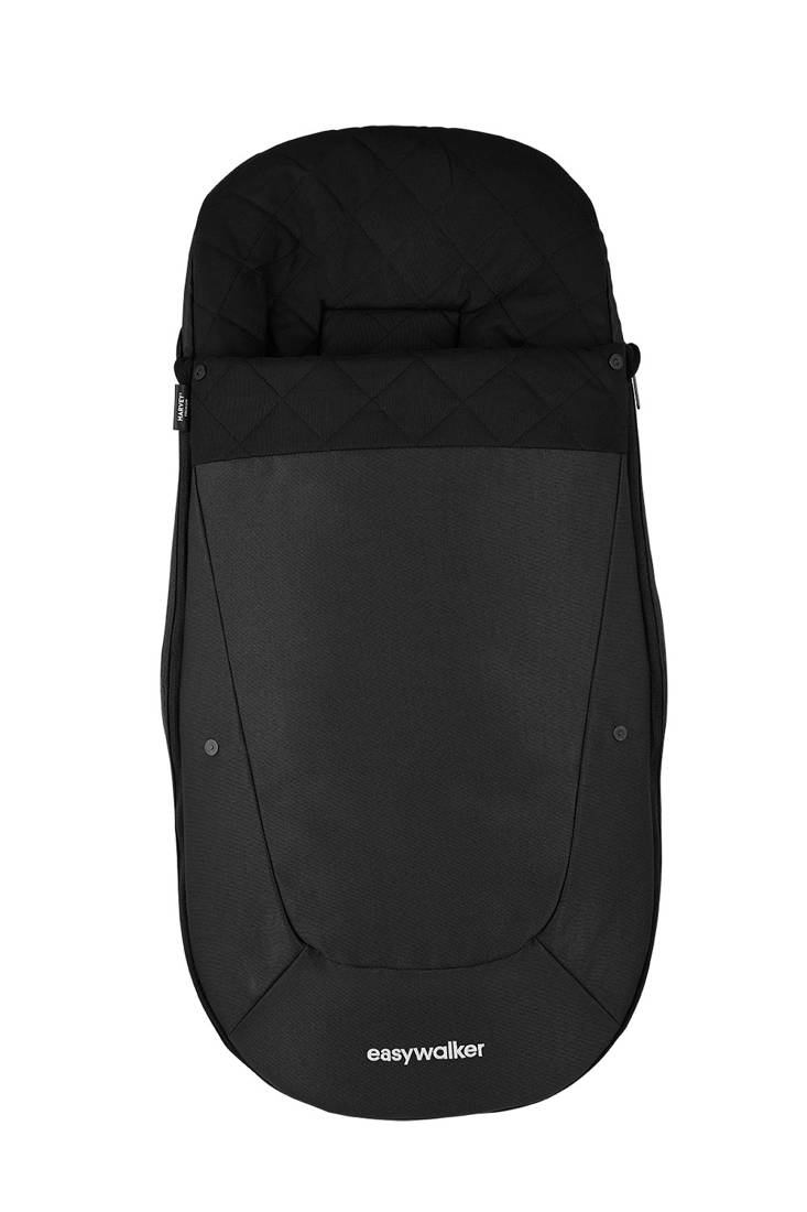 Easywalker, Śpiworek do wózka na zimę Jet Black Easywalker, Śpiworek do wózka na zimę Jet Black