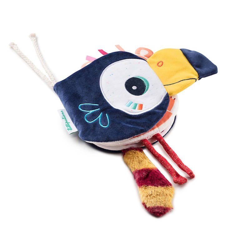 Lilliputiens, Książeczka aktywizująca "Kto się kryje za Pablo?" Tukan Pablo 9 m+