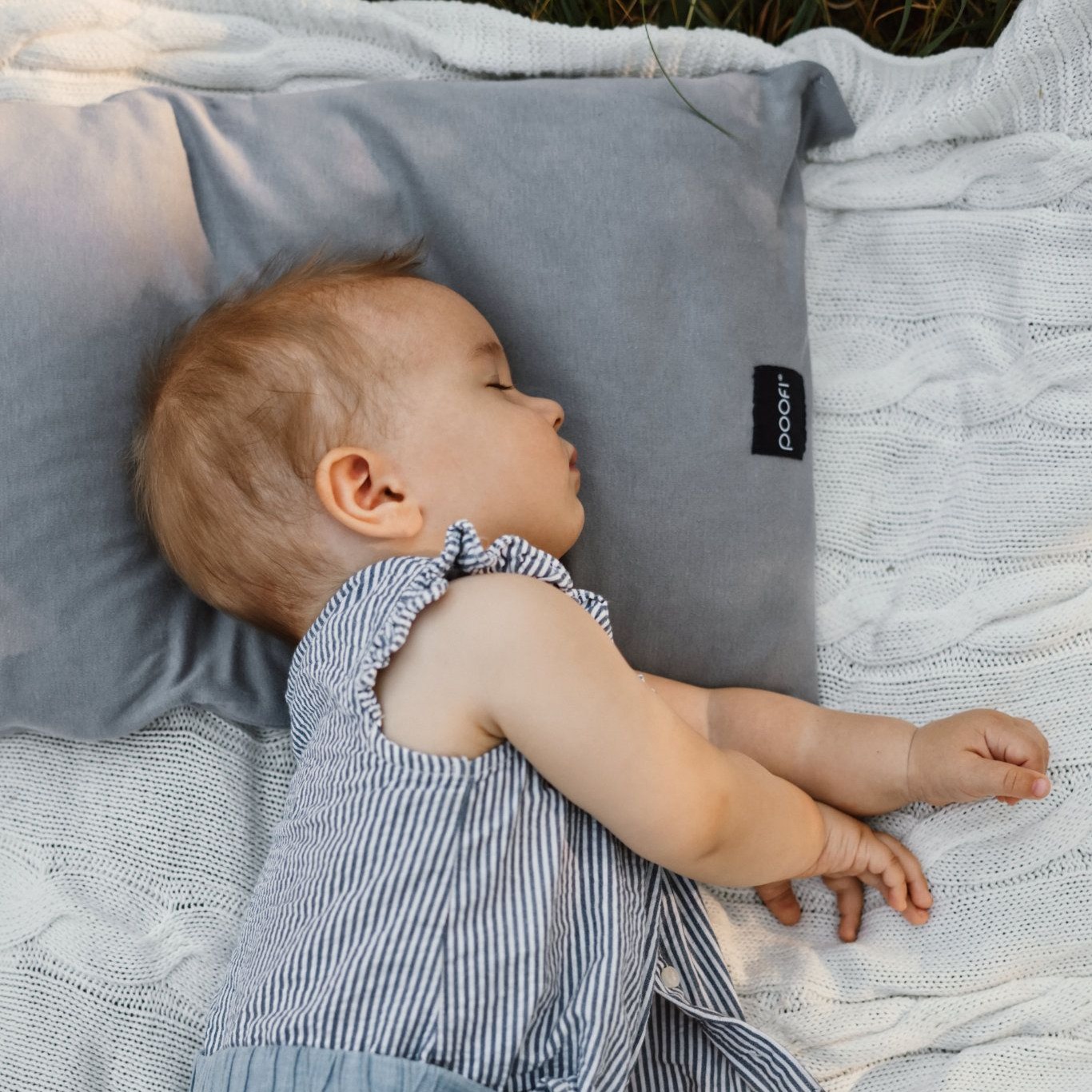 Poofi, Poduszka do karmienia na rękę - morela