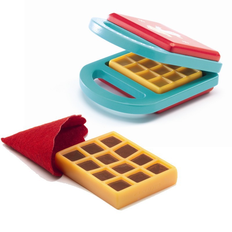 Djeco, drewniana gofrownica z goframi