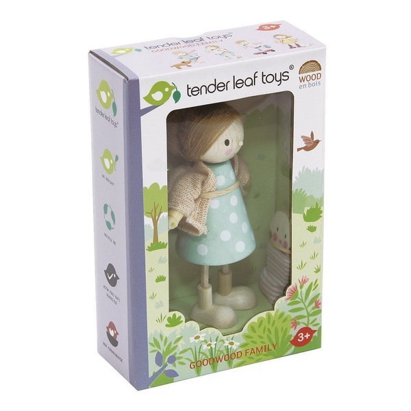 Tender Leaf Toys, Laleczka Pani Goodwood z dzieckiem