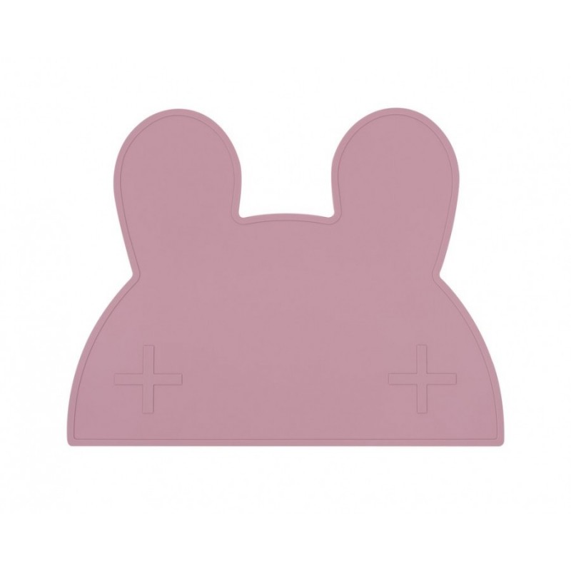 We Might Be Tiny, Silikonowa podkładka Króliczek, Dusty Rose We Might Be Tiny, Silikonowa podkładka Króliczek, Dusty Rose