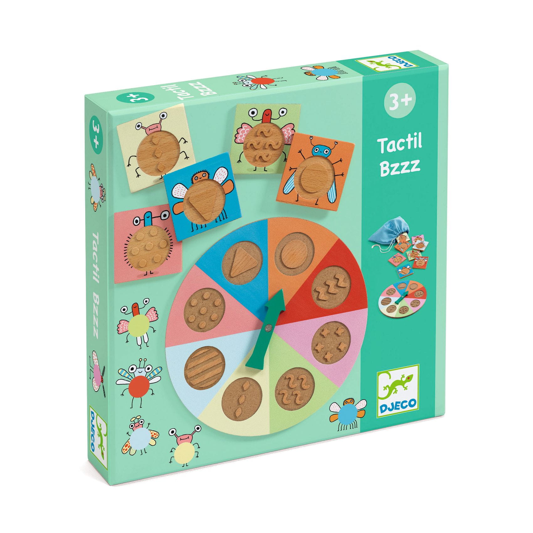 Djeco, Gra edukacyjna Tactil-Bzzz Djeco, Gra edukacyjna Tactil-Bzzz