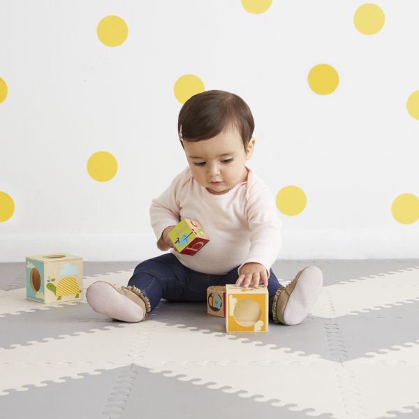 Skip Hop, mata piankowa Playspot Grey Cream GEO Skip Hop, mata piankowa Playspot Grey Cream GEO