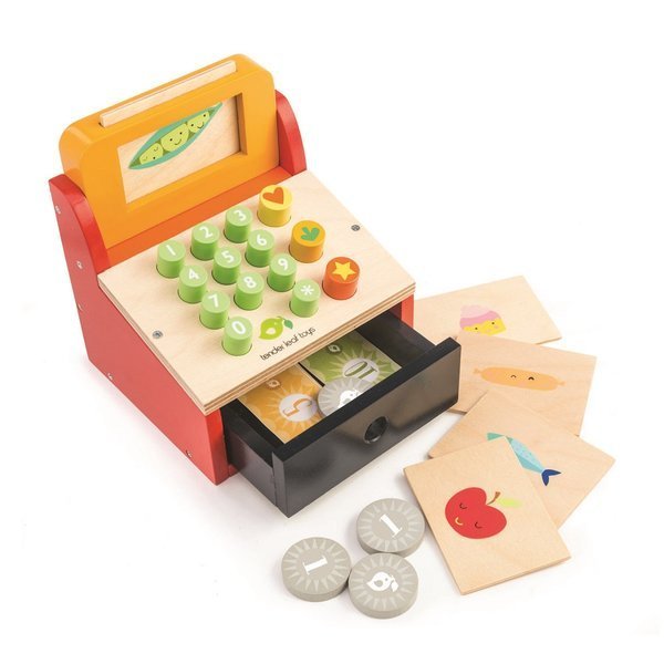 Tender Leaf Toys, Drewniana kasa sklepowa