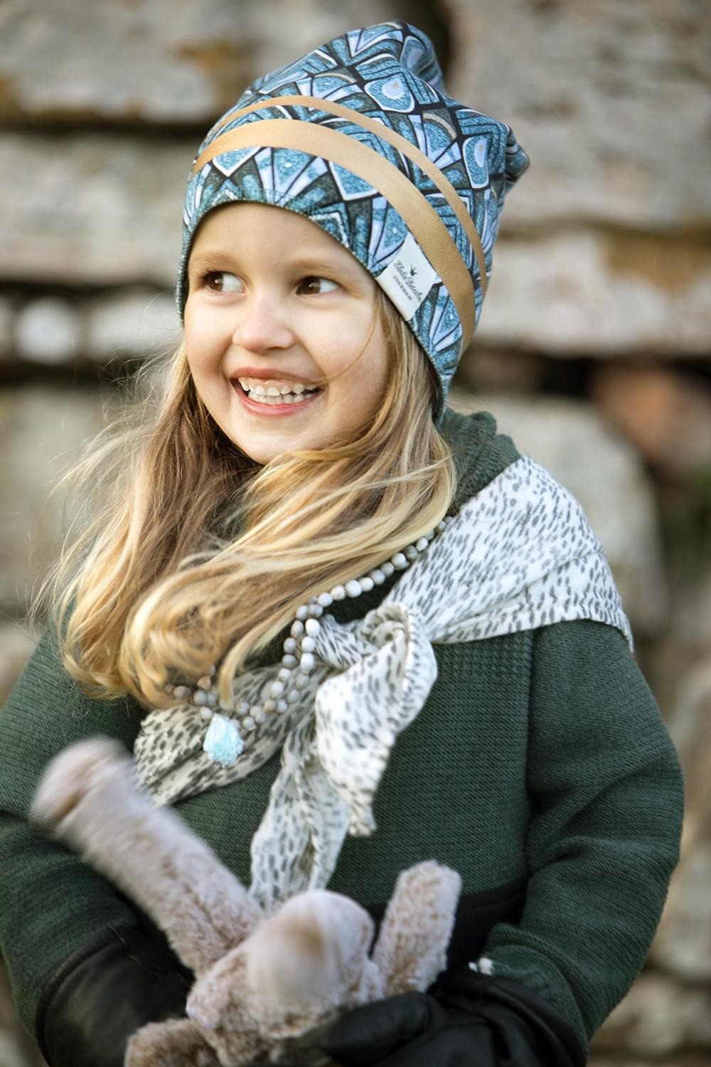 Elodie Details, Czapka Zimowa - Gilded Everest Feathers 1-2y