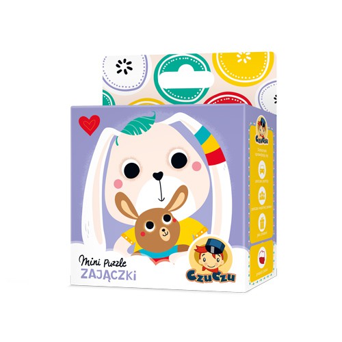 PUZZLE 16 ZAJĄCZKI CZUCZU MINI PUZZLE PUZZLE 16 ZAJĄCZKI CZUCZU MINI PUZZLE
