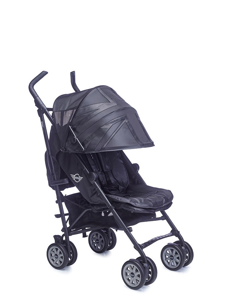 Easywalker, Wózek spacerowy z osłonką przeciwdeszczową XL Midnight Jack Easywalker, Wózek spacerowy z osłonką przeciwdeszczową XL Midnight Jack