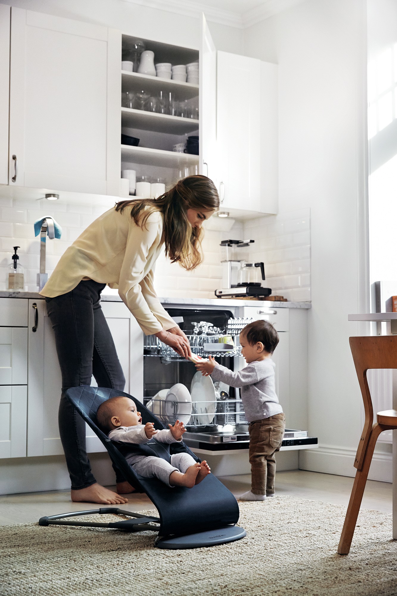 BABYBJORN, leżaczek BLISS Granatowy