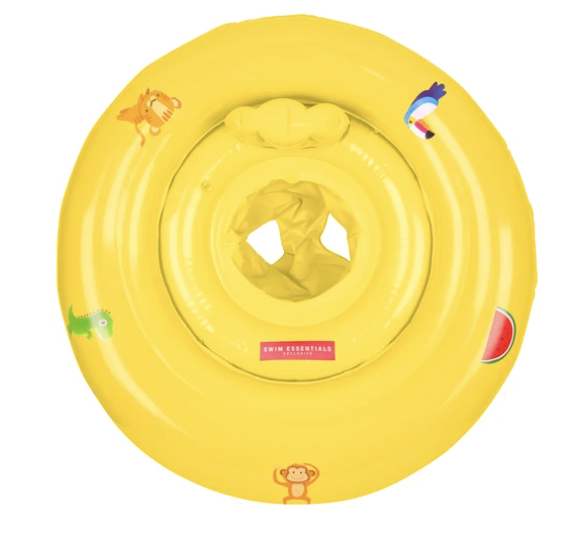 The Swim Essentials, Kółko treningowe dla dzieci żółte Zwierzątka