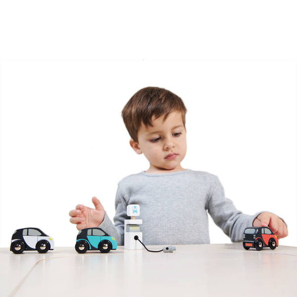 Tender Leaf Toys, Zestaw samochodów Smart Car
