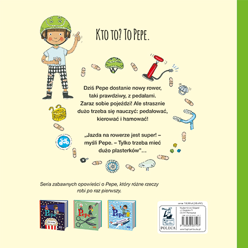 Pepe Jeździ Na Rowerze, Anna-Karin Garhamn