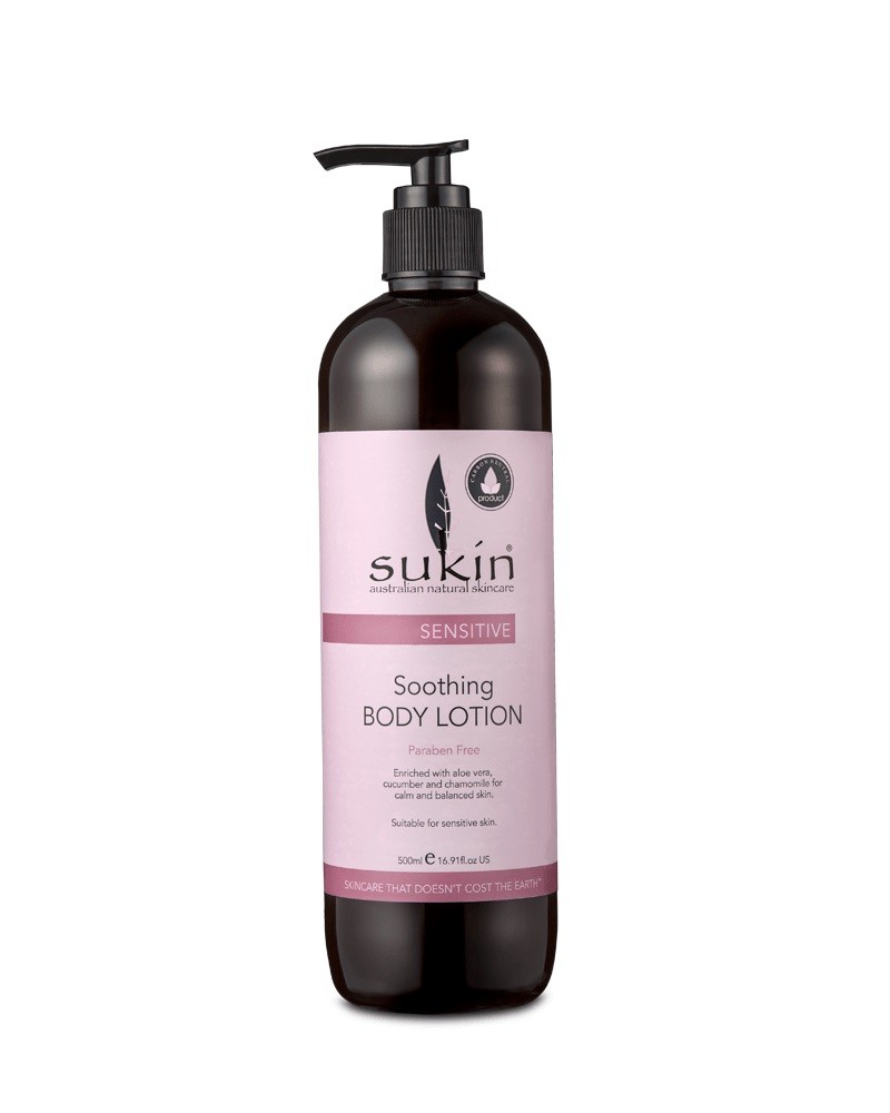 Sukin, SENSITIVE  Łagodzące mleczko do ciała Body Lotion, 500ml