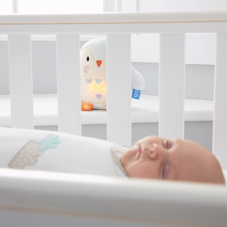 Gro Company, Pingwin Percy Szumiąca Przytulanka z czujnikiem płaczu i lampką nocną