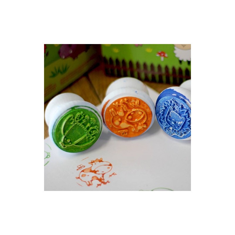 Apli Kids, Pierwsze stempelki z markerem - Zwierzęta Morskie 18m+