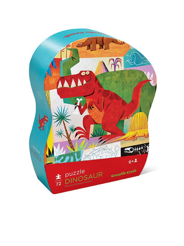 Crocodile Creek, Puzzle 72 elementy, Dinozaury Crocodile Creek, Puzzle 72 elementy, Dinozaury