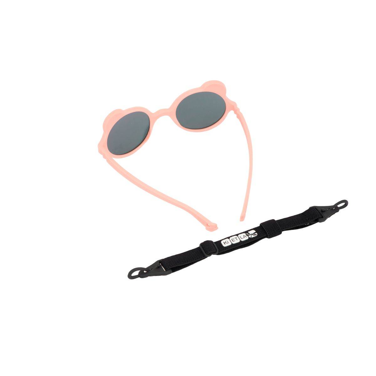 Ki ET LA, Okulary przeciwsłoneczne OURS'ON 2-4 lata Peach Ki ET LA, Okulary przeciwsłoneczne OURS'ON 2-4 lata Peach